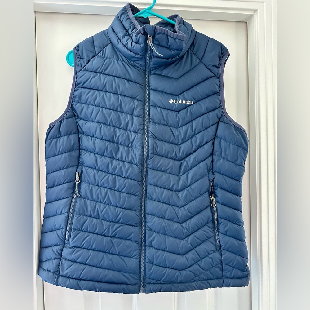 Columbia Omni Heat Blue Puffer Vest